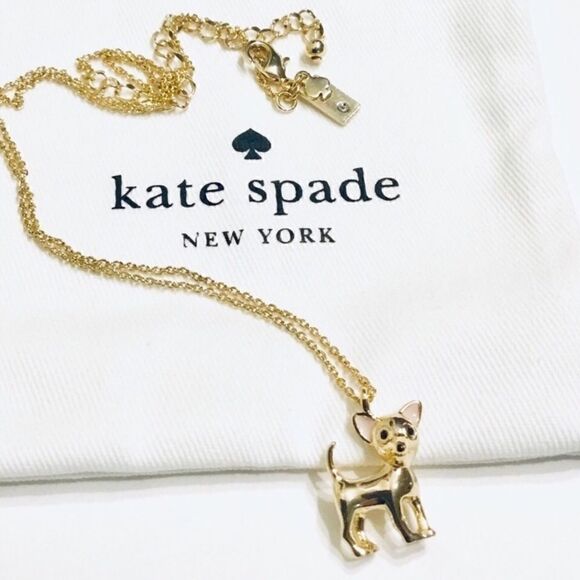 NEW KATE SPADE YO QUIERO TACO CHIHUAHUA NECKLACE - Picture 7 of 9